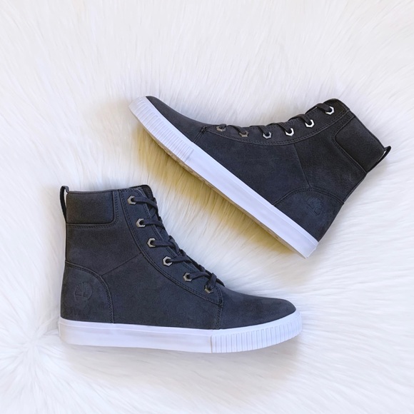 Timberland Skyla Bay 6 Inch Dark Grey Boots - Picture 4 of 6